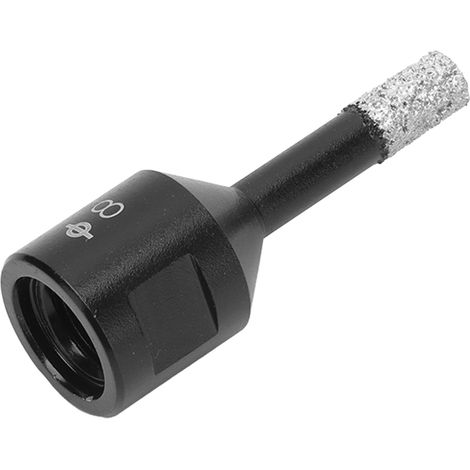 Scie cloche pour marbre, perçage rapide, conception de coupe et d'évacuation des copeaux de grande taille, outil de perçage permettant un gain de temps, 8 mm. (1/5)