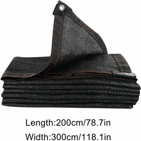 Pare soleil anti UV Voile Pare soleil Filet Abri de terrasse Jardin extrieur Abat jour pliable A (1/3)
