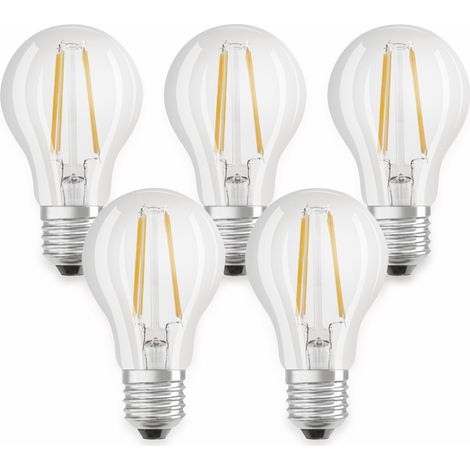 OSRAM HOMELIGHTING 4058075090569 LED EEK E (A - G) E27 Glühlampenform 6.5 W = 60 W Warmweiß (Ø x L)