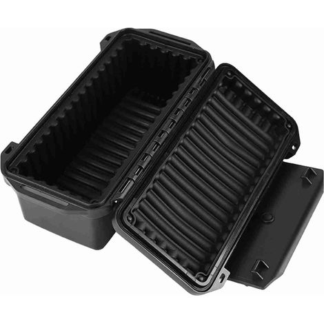 Étui de Rangement scellé étanche aux Chocs et à la Pression pour l'extérieur, Boîte Sèche Opaque Anti-poussière pour équipement de Survie, étui Rigide de Protection Toutes Saisons pour (1/5)
