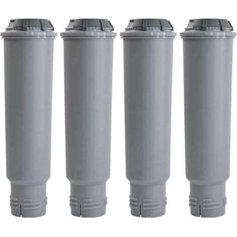 Lot de 4 cartouches filtrantes pour machines à café Krups F088 EA829S, Jura, Nivona, Melitta Barista TS, Nivona, Siemens, FilterLogic CFL-701B (1/4)