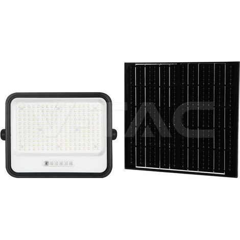 Proiettore led solare v-tac 400w con telecomandato con crepuscolare 2000-8000k - 24086