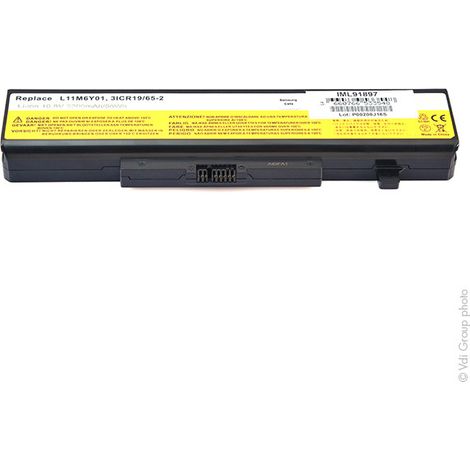 NX - Batterie ordinateur portable 10.8V 5200mAh - FRU L11L6F013ICR19/65-2L11M6 (1/4)