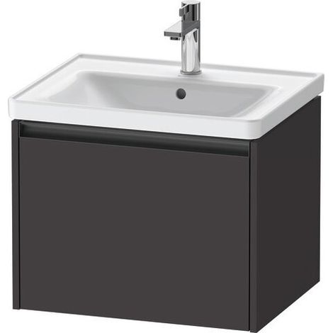 DURAVIT K25081080800000 WTU mural Ketho 2, 1 tiroir