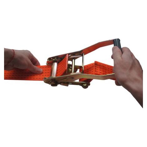 Sangle à cliquet RS PRO 8.5 ± 0.5mm x 50mm, Charge de rupture 5000kg ( Prix pour 1 )