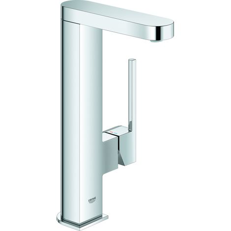 Mitigeur de lavabo taille L 23844003 – Finition chrome GROHE StarLight – Cartouche céramique 28 mm – Débit 5,7 l/min – Montage à trou unique (1/8)