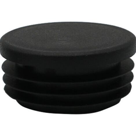 BUNTHAUS Bouchons de tube rond 35 mm Embouts ronds en PE Butée de pied de chaise Butée de tube carré pour tubes métalliques, chaises, canapés, tables et étagères 4 pièces (1/3)