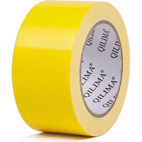 Yellow Canvas Tape 50mmx25m Gaffa Waterproof (1/5)