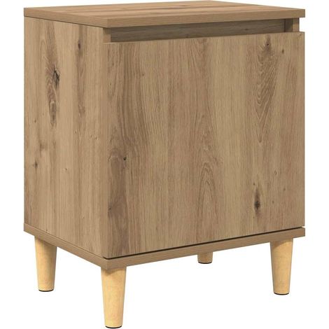 Maison Exclusive - Nachttisch Artisan-Eiche 40 x 30 x 50 cm Holzw
