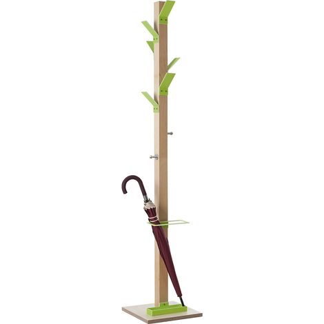 EasyCLOTH, Portemanteau sur pied, bois massif, avec (1/3)
