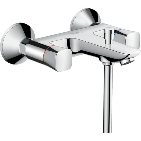 hansgrohe Logis 2-Griff Wannenmischer, Aufputz, 2 Verbraucher, (1/3)