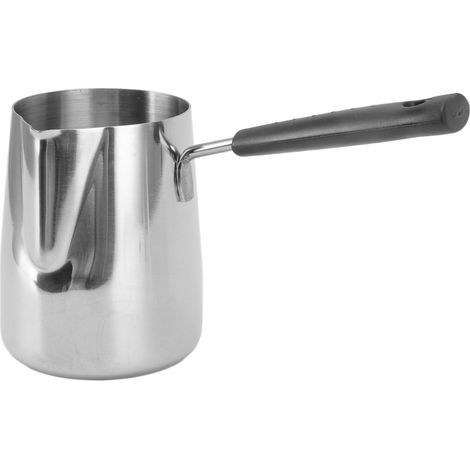 Poignée Pulllower Poignée Coffeeid Pichet 304less Steelootherkrother Pitcheror Home Coffee Shop -proof Coffee Pitcheror-Gradee Art (600 ml). (1/5)