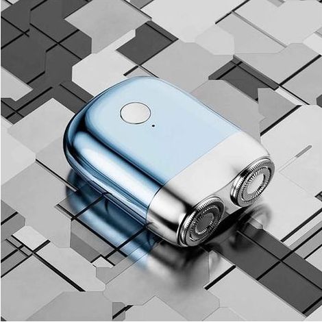 Prise Android charge mini rasoir électrique portable rasoir rasoir coupe-barbe tondeuse à cheveux en libre-service (1/3)