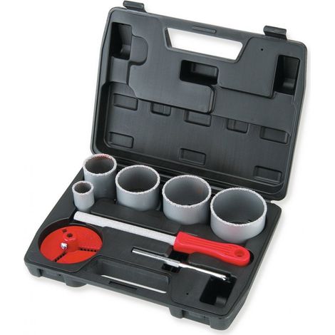 Coffret scies trépans carbure – 5 pièces - Mondelin