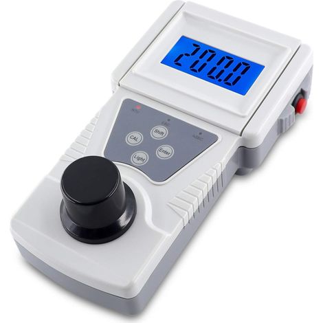 Turbidimètre portable Testeur de Qualité de L'Eau pour Eau Potable, Piscine, Laboratoire, vin de brassage Plage de mesure 0-200NTU (1/5)