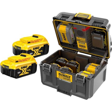 DeWalt DWST83470 Toughsystem 2 Charger Box 18 / 54v XR x 2 DCB184 5.0ah Battery (1/5)