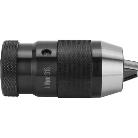 Mandrin de perçage autoserrant sans clé pour tour, outils de quincaillerie, acier rapide 1-16 mm B18 (1/5)