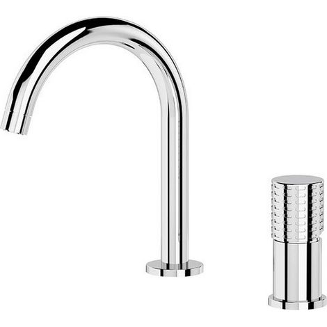 Miscelatore per lavabo a due fori senza scarico -serie Celebrity (1/3)