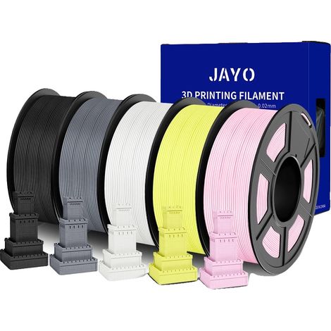 Filamento per stampante 3D, elevata resistenza, stampa fluida, PLA opaco HS 5MIX-4 (1/2)