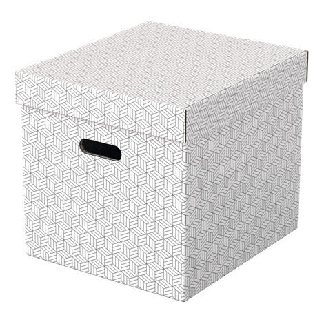 Pack 3 Cajas Blancas 365X320X315Mm Esselte 628288 (1/3)