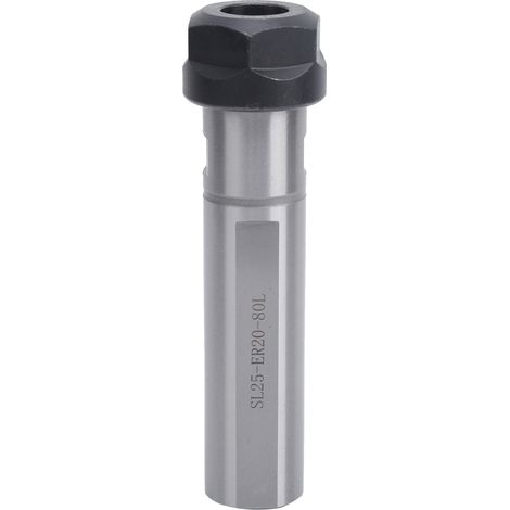 Tige d'extension télescopique pour tour, porte-outil à queue droite SL25-ER20-80L, compatible fraiseuse (1/5)