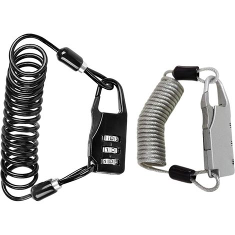 de sécurité pour casque de vélo en 2 pièces antivol de moto (1/5)