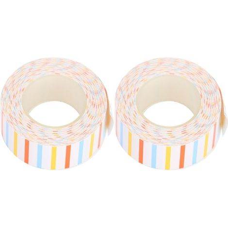 2 Rouleaux de Papier Thermique Adhésif Mignon pour Étiqueteuse KINGJIM/TEPRA LR5C - EQT009 (1/5)