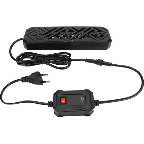Lampe UV pour aquarium à double tube de quartz, sûre et étanche, pour une purification rapide de l'eau. (1/5)