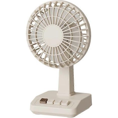 Retro-Tischventilator mit 2000 mAh, betrieben mit einem USB-C-Akku, Mini-Akkuventilator, ideal für Studenten, Zuhause und Reisen. (1/5)