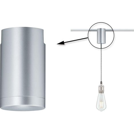 Paulmann Adaptador URail cromo para luminaria interior