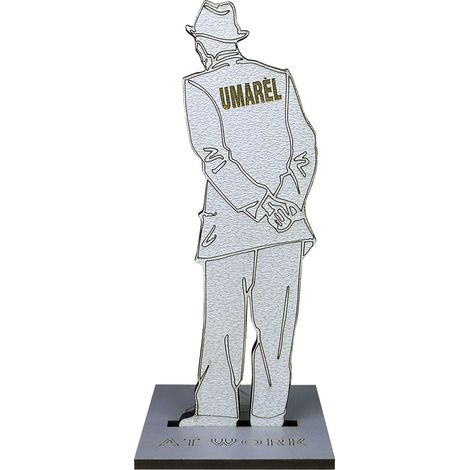 Statuetta Umarell Omino Che Guarda Mentre Lavori Statuina (1/4)