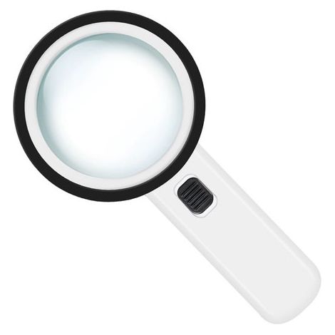 Loupe de poche Ynkkvre avec éclairage LED – Grossissement 30x, lentille en verre optique, loupe éclairée pour la lecture, les bijoux et les loisirs créatifs (1/5)