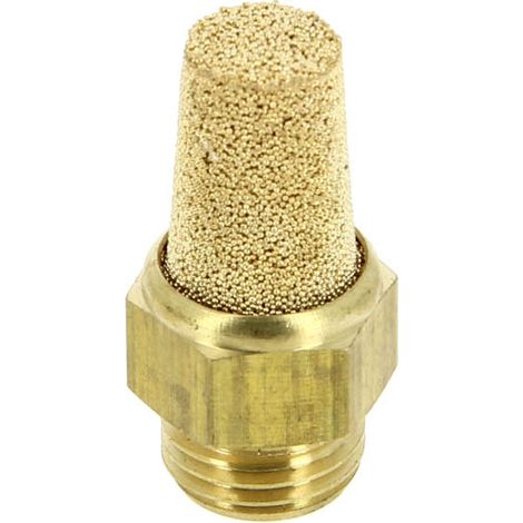 Silencieux d'échappement mâle cylindrique 8-13