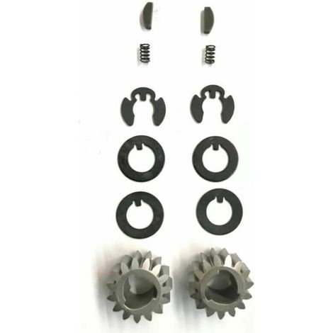 Kit de pignons pour tondeuse Toro Recycler 22 pouces - 2 pignons en acier 15 dents, 12 pièces (1/4)