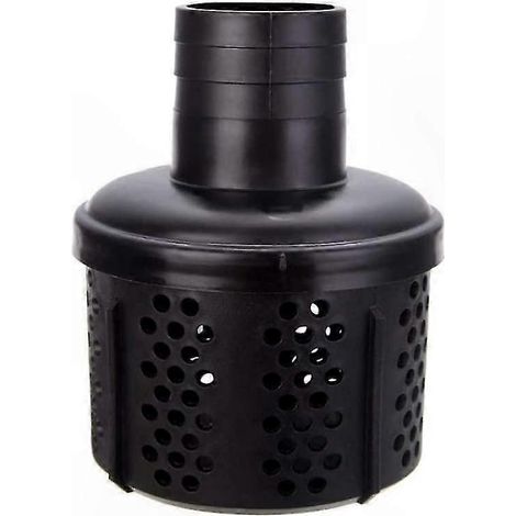 Filtre à tamis robuste pour tuyau d'aspiration de pompes à eaux usées, 1 pièce, crépine à débris noire (1/5)