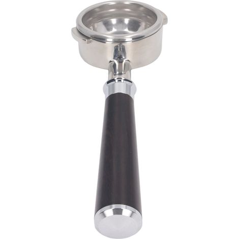 Kaffeesiebträgergriff 58 mm Edelstahl abnehmbarer bodenloser 3-Ohren-Siebträger für Nuova Kaffeemaschine A Sandelholz (1/5)