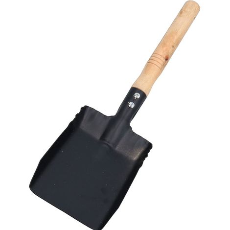 Pelle À Charbon - Manche En Bois - Pour Cheminée Et Jardinage - 36 X 9,5 X 5 Cm - 1 Pièce (1/5)