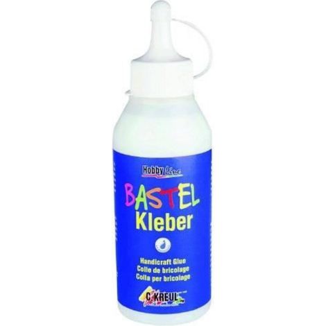 Colle De Bricolage - 250 Ml - Transparente - Pour Papier Et Carton - 1 Pièce
