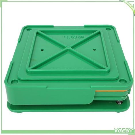 Fafeicy outil de remplissage de capsules Remplisseur de Capsules à 100 trous, plaques de parapharmacie roulant vert foncé 0 (1/5)