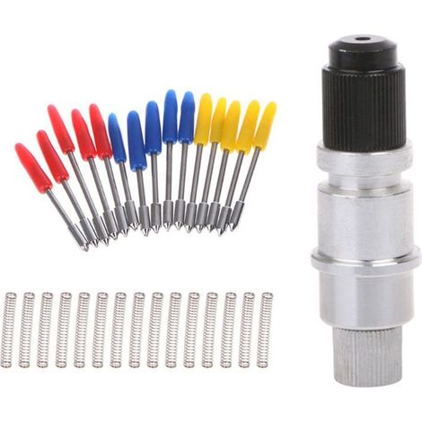 Porte-lame Graphtec avec 15 lames de coupe pour traceur Graphtec (40/50/60 degrés) (1/5)