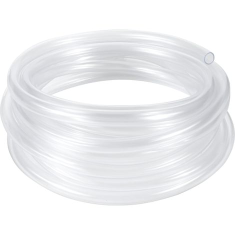 Tuyau PVC 8mm x 10mm 5 Mètres, Tuyau d'Aquarium, Tube Plastique Souple Transparent (1/5)