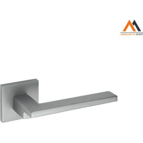 MANIGLIA ALU RED C/RB Q 50 F/CHIAVE CROMO SATINATA