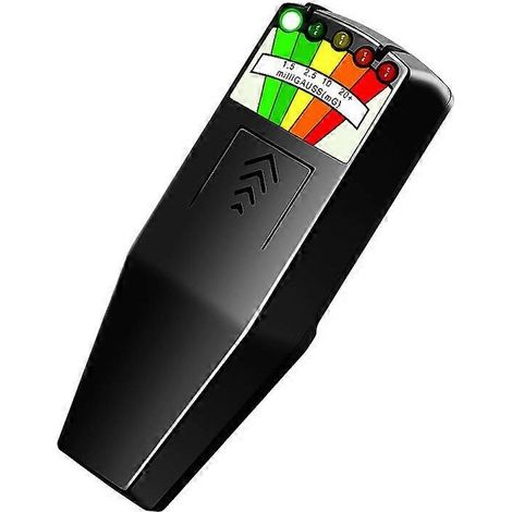 Détecteur de champ électromagnétique portable à LED Color Tree, pour la chasse aux fantômes, 50 Hz - 20 000 Hz, noir. (1/5)