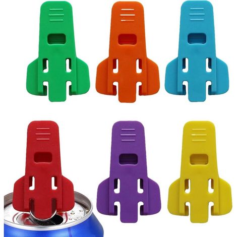 Pop Set mit 6 einzelnen Dosenöffnern 5,4 x 3,4 cm Anleitung (1/5)