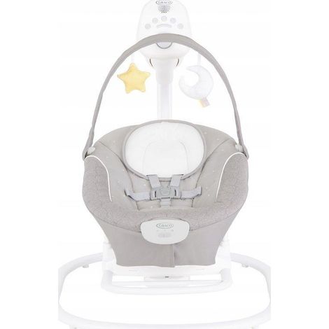 Balancelle Graco Softsway Starlight 3 positions inclinaison vitesses réglables (1/2)