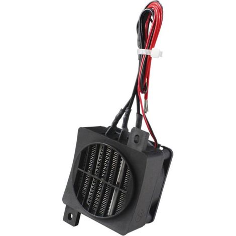 Réchauffeur PTC avec Ventilateur, 12V100W Réchauffeur électrique céramique thermostatique d'air Chauffant (1/4)