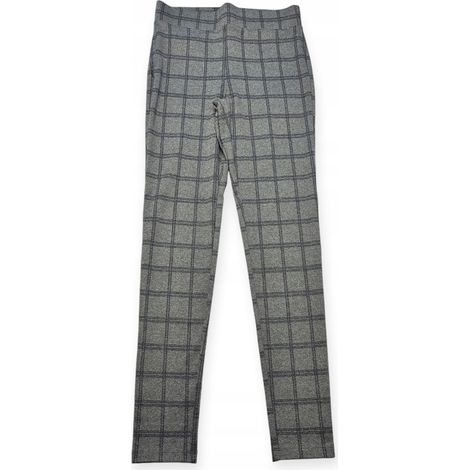 Leggings grises a cuadros para mujer LOFT M (1/3)