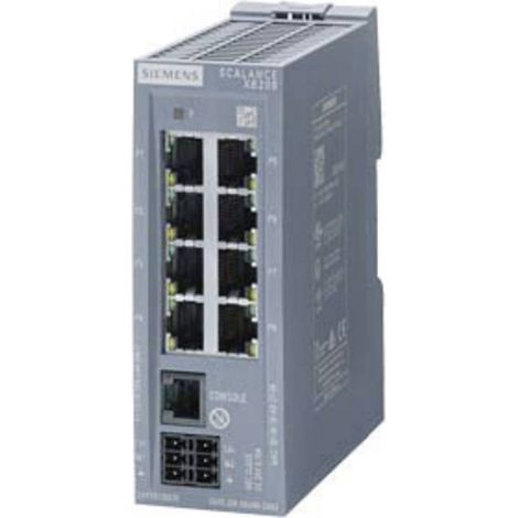 Siemens 6GK52080BA002AB2 6GK5208-0BA00-2AB2 Switch réseau 10 / 100 MBit/s (1/4)