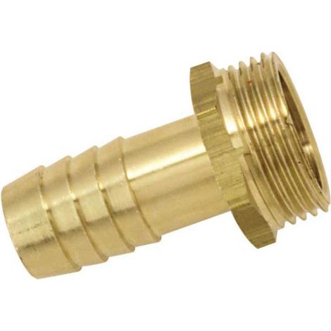 Messing männliche geriffelte Spitze, Durchmesser 19 mm Boutté
