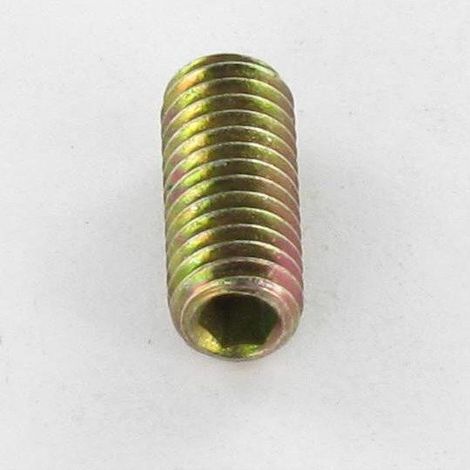 Vis métaux Sans tête six pans creux (sthc) Clé de 3 HC3 M6X25 Bout pointeau Bichromaté-1 pièce (1/2)